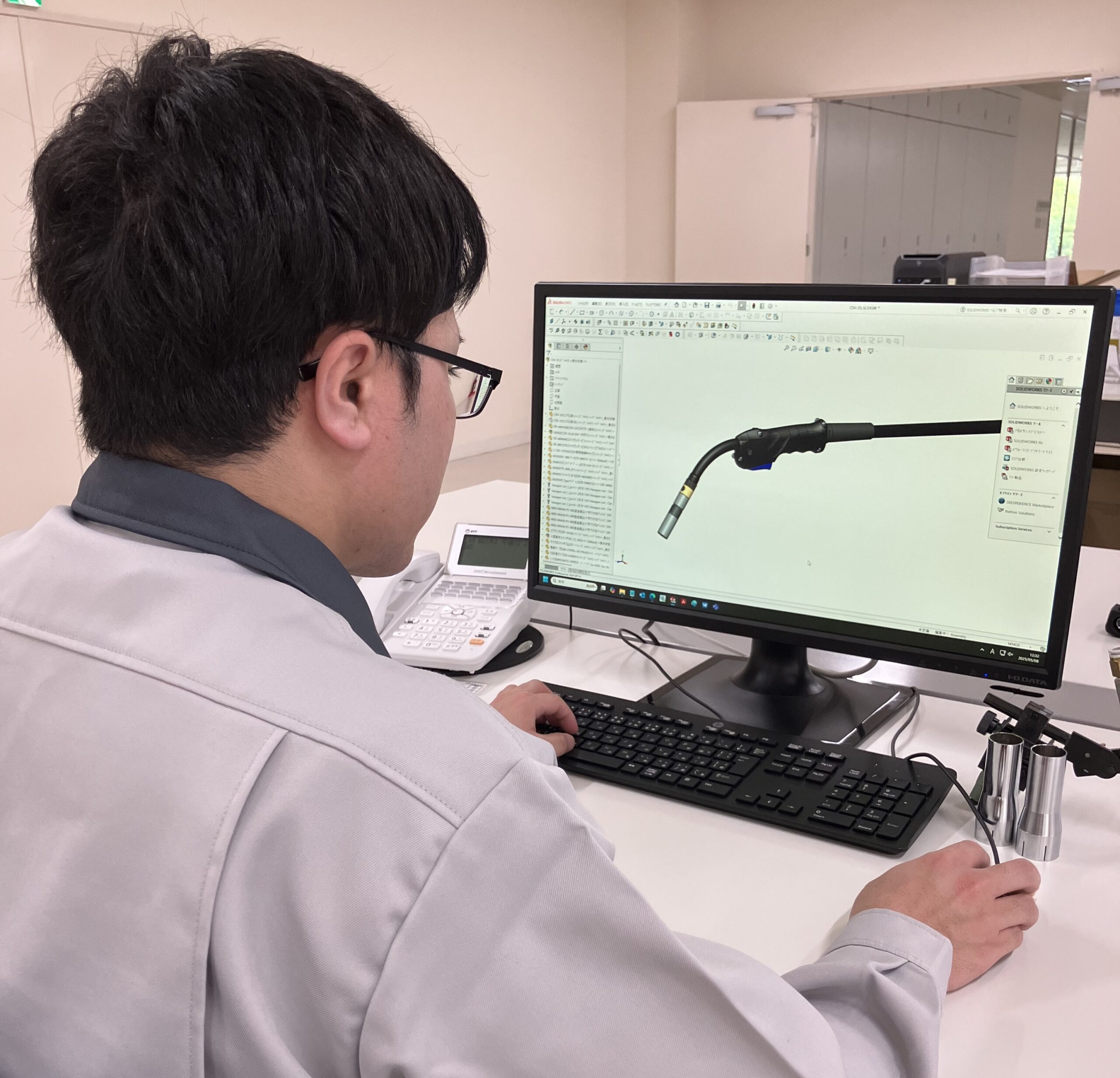 3D CADによる設計体験