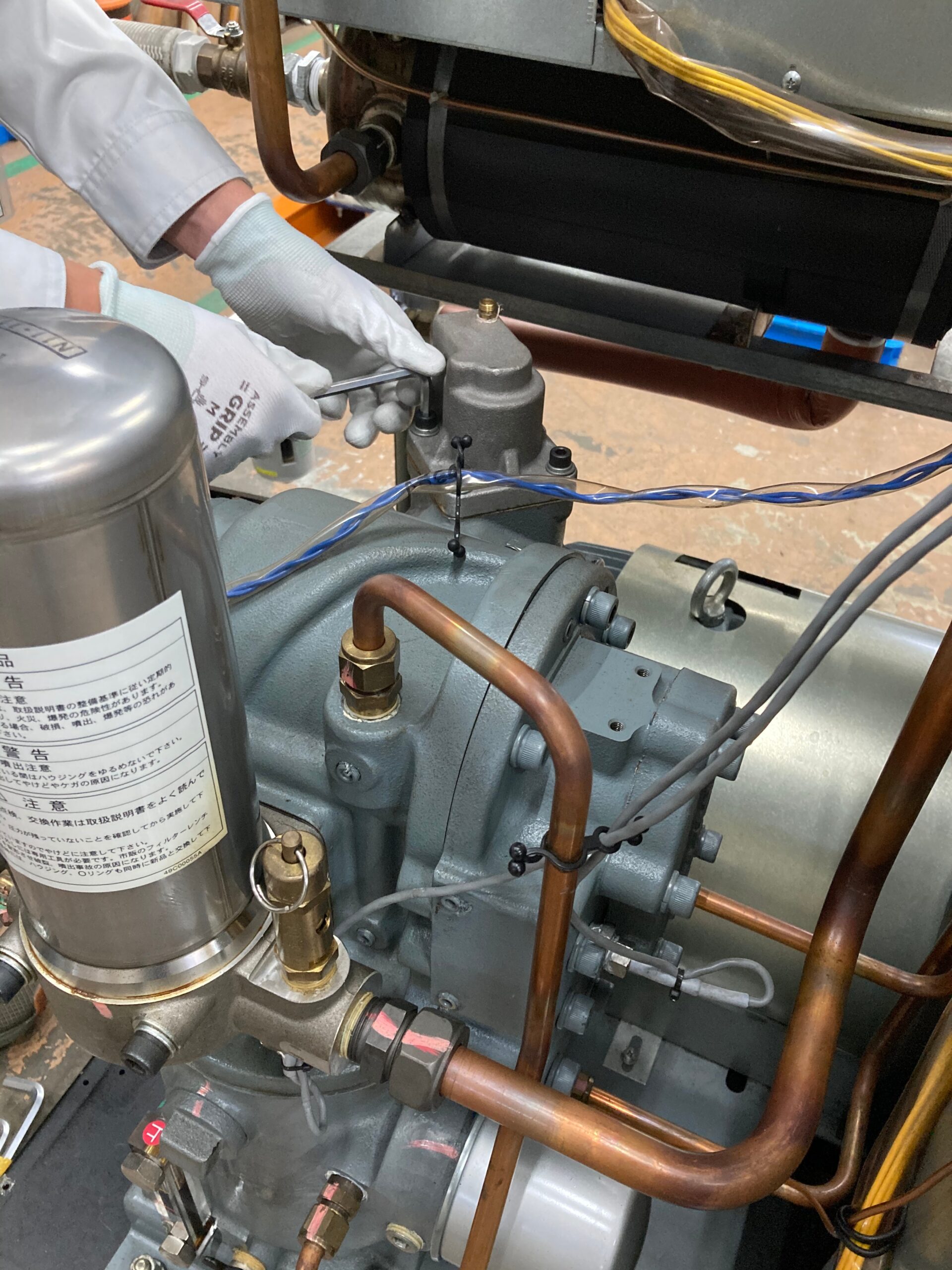 実機体験（産機・空調・技術の修理体験）