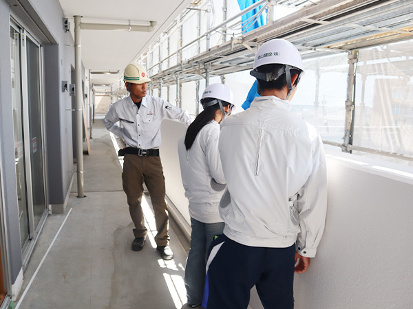 建設現場に潜入！まちづくりの仕事体験