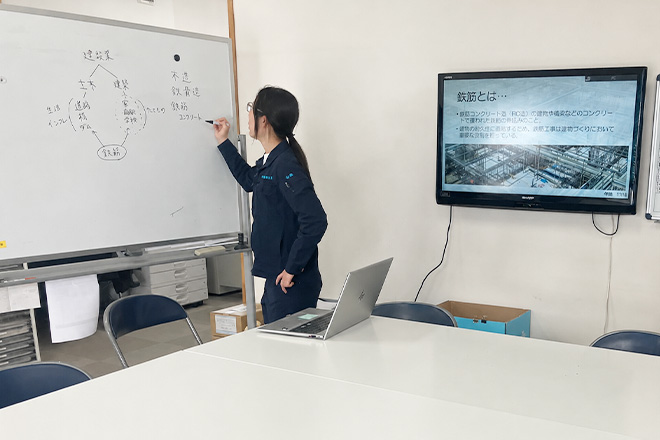 会社のこと・建物の骨組について知ろう！