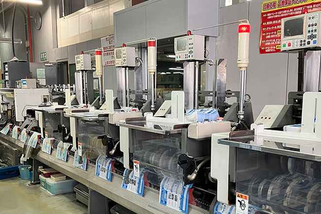 工場見学・製本加工