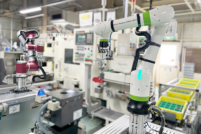 協働ロボット操作体験