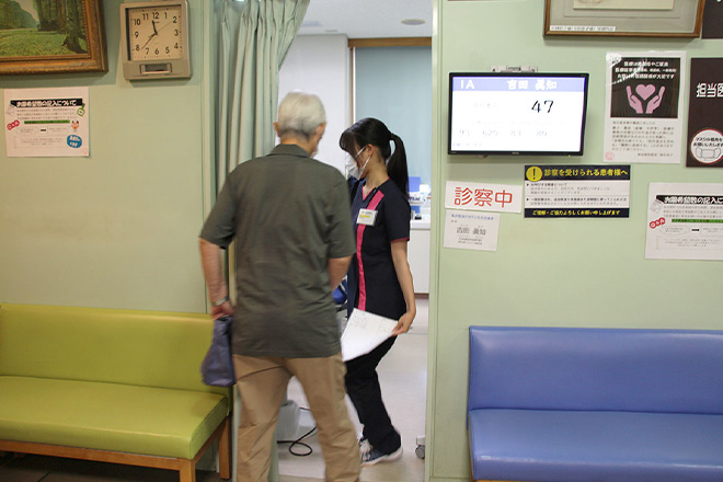 体験(2) 診察室の呼び込みお仕事体験